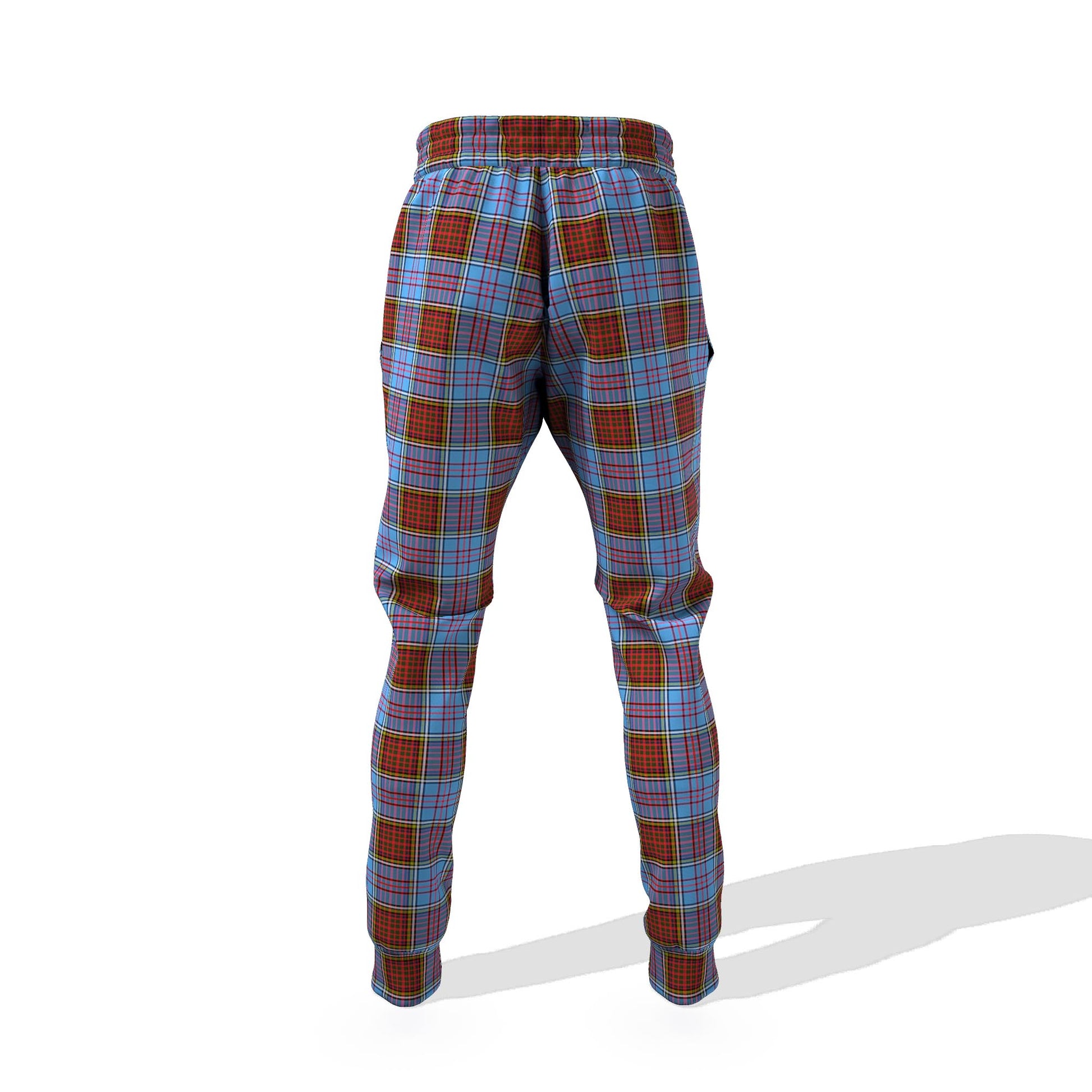 Anderson Modern Tartan Joggers Pants with Family Crest 6XL - Tartan Vibes Clothing