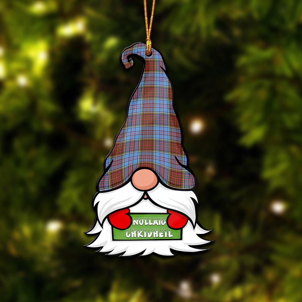 Anderson Modern Gnome Christmas Ornament with His Tartan Christmas Hat - Tartan Vibes Clothing