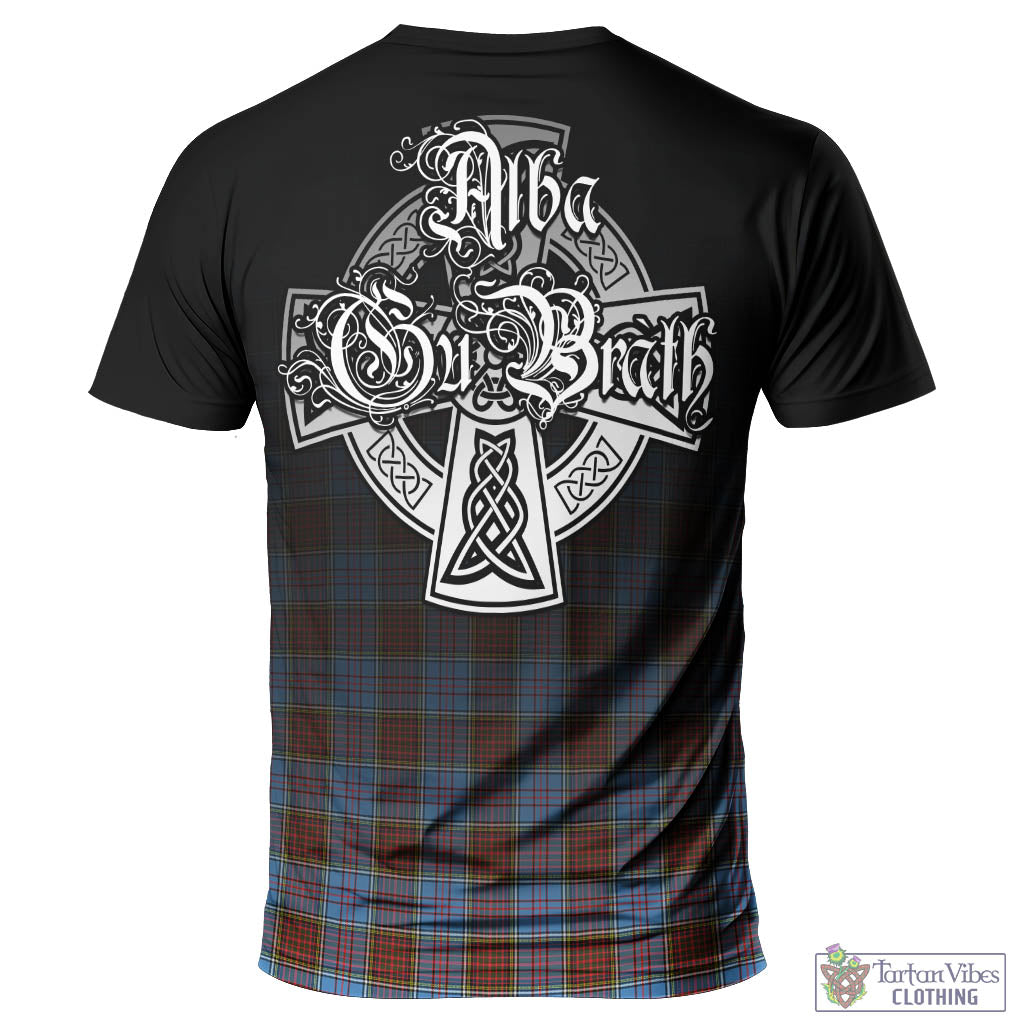 Tartan Vibes Clothing Anderson Modern Tartan T-Shirt Featuring Alba Gu Brath Family Crest Celtic Inspired