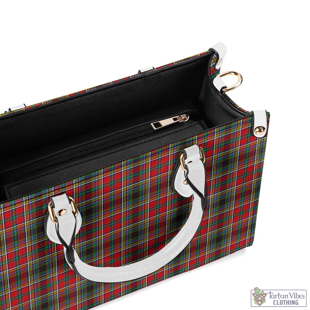 Tartan Vibes Clothing Anderson of Arbrake Tartan Luxury Leather Handbags