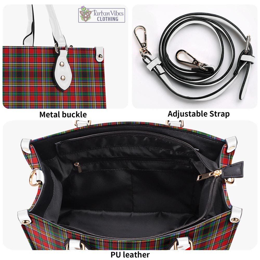 Tartan Vibes Clothing Anderson of Arbrake Tartan Luxury Leather Handbags