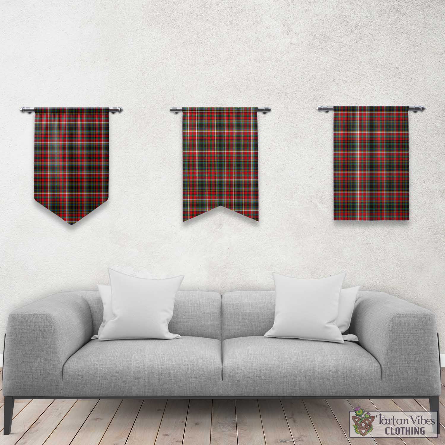 Tartan Vibes Clothing Anderson of Arbrake Tartan Gonfalon, Tartan Banner