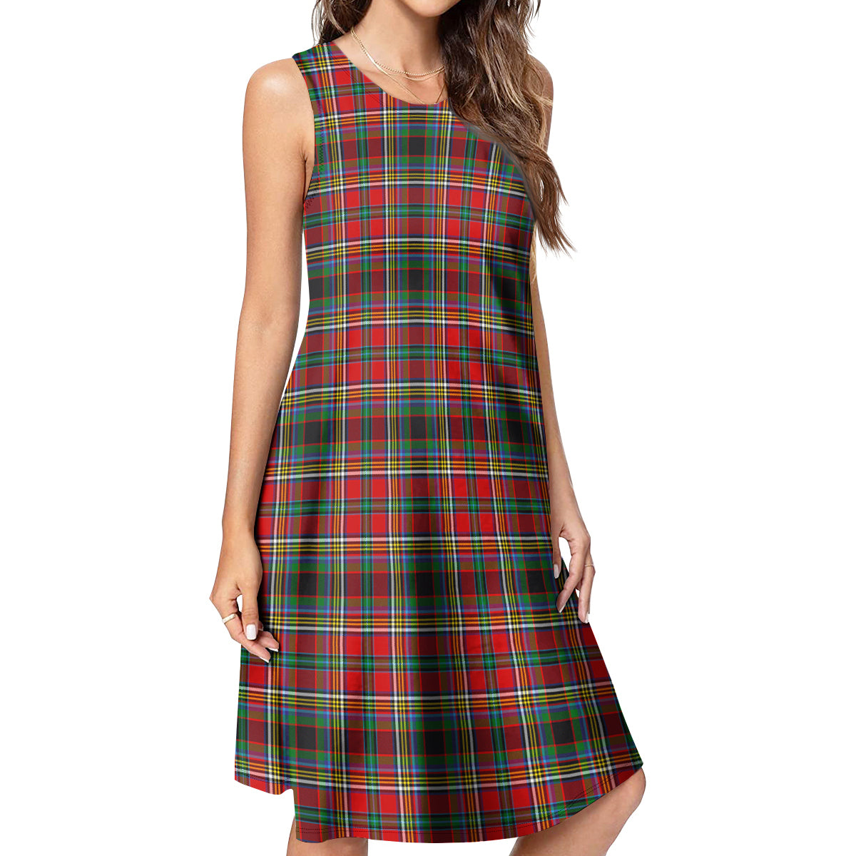 Anderson of Arbrake Tartan Womens Casual Dresses - Tartanvibesclothing