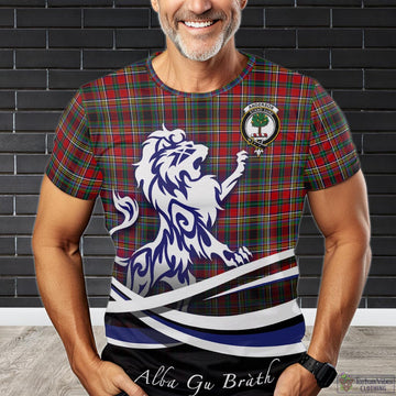 Anderson of Arbrake Tartan T-Shirt with Alba Gu Brath Regal Lion Emblem