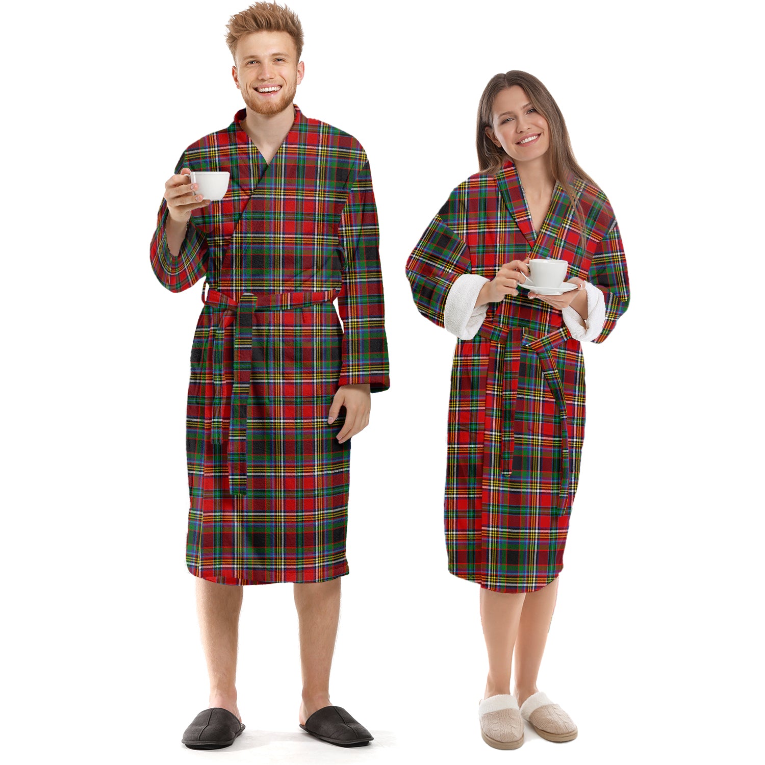 Anderson of Arbrake Tartan Bathrobe Unisex S - Tartan Vibes Clothing