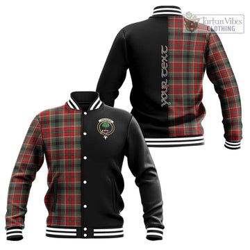 Anderson of Arbrake Tartan Baseball Jacket with Family Crest and Half Of Me Style