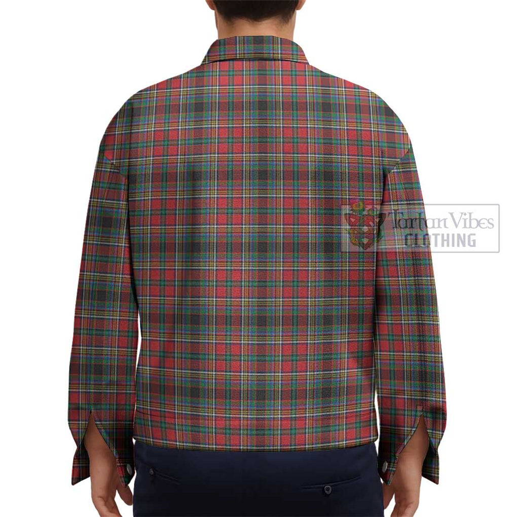 Anderson of Arbrake Tartan Unisex Lapel Cotton Jacket - Tartan Vibes Clothing