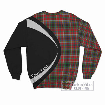 Anderson of Arbrake Tartan Sweatshirt with Family Crest Circle Style