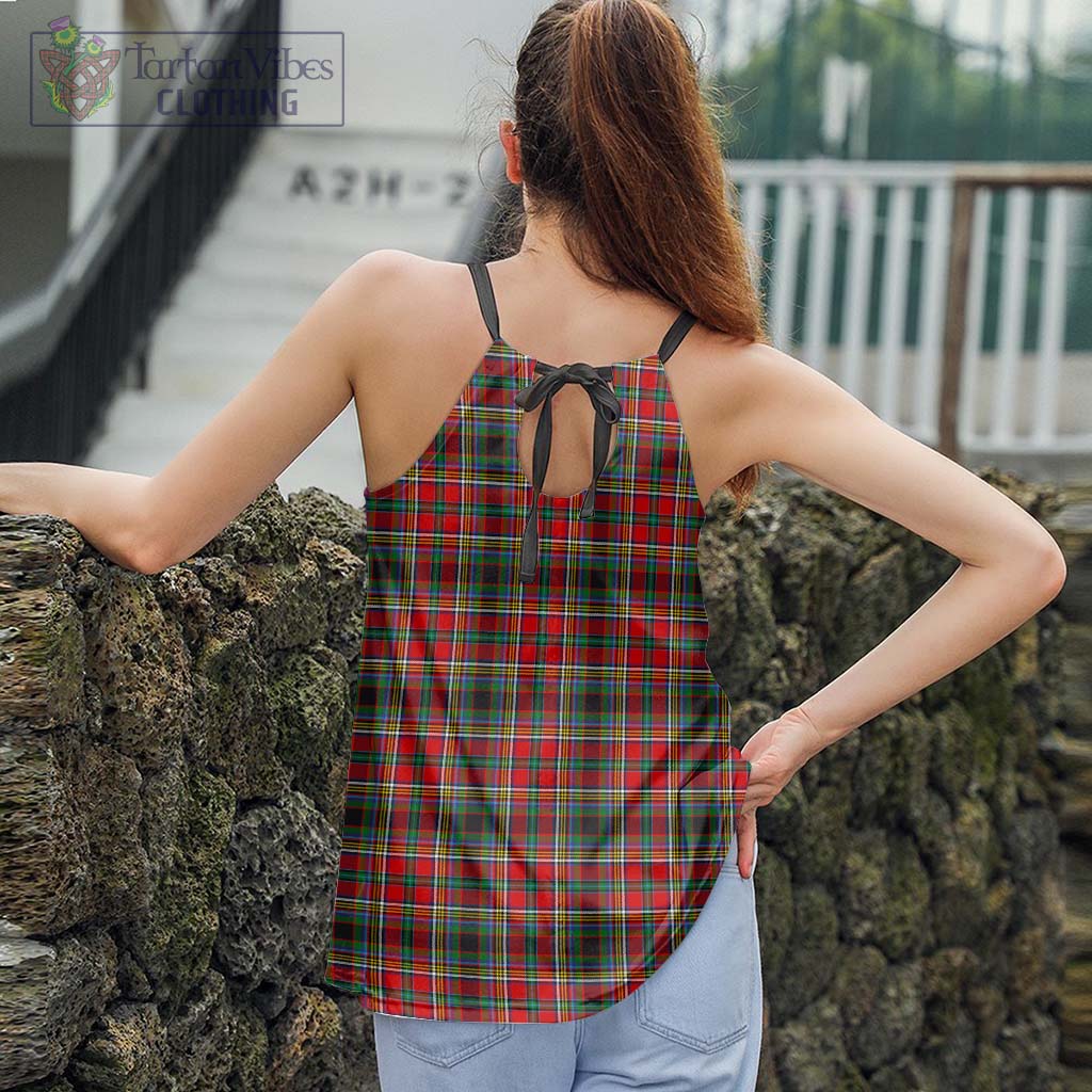 Tartan Vibes Clothing Anderson of Arbrake Tartan Loose Halter Neck Camisole