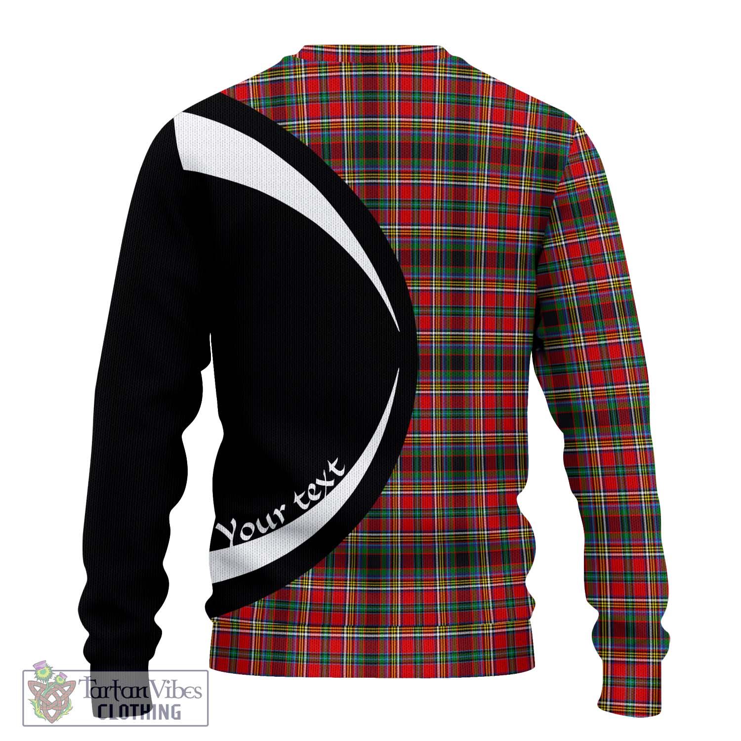 Anderson of Arbrake Tartan Ugly Sweater with Family Crest Circle Style - Tartan Vibes Clothing