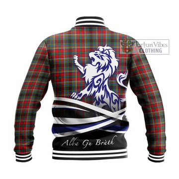 Anderson of Arbrake Tartan Baseball Jacket with Alba Gu Brath Regal Lion Emblem