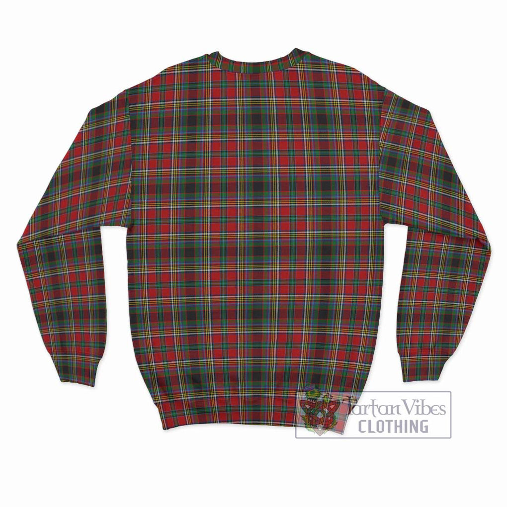 Anderson of Arbrake Tartan Sweatshirt with Family Crest DNA In Me Style - Tartanvibesclothing Shop