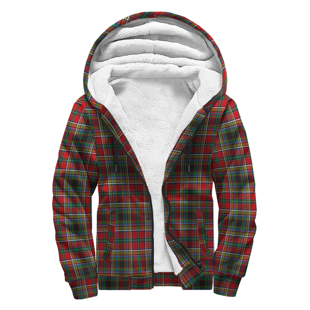 Anderson of Arbrake Tartan Sherpa Hoodie with Family Crest - Tartanvibesclothing