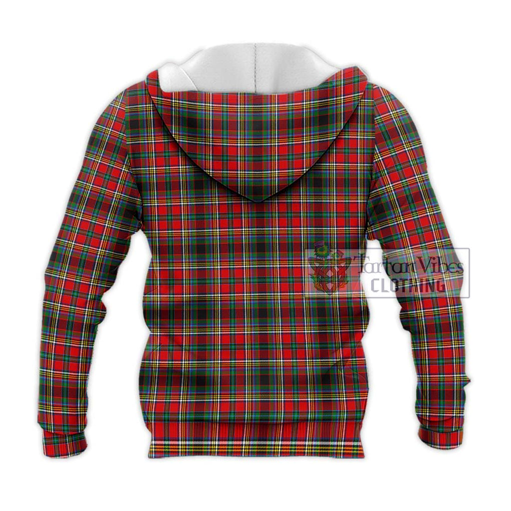 Anderson of Arbrake Tartan Knitted Hoodie with Family Crest DNA In Me Style - Tartanvibesclothing Shop