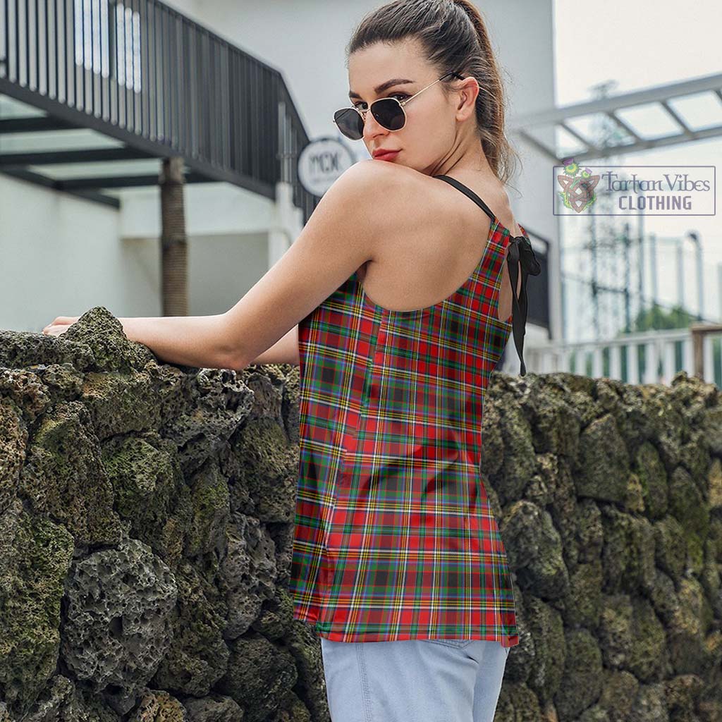 Tartan Vibes Clothing Anderson of Arbrake Tartan Loose Halter Neck Camisole