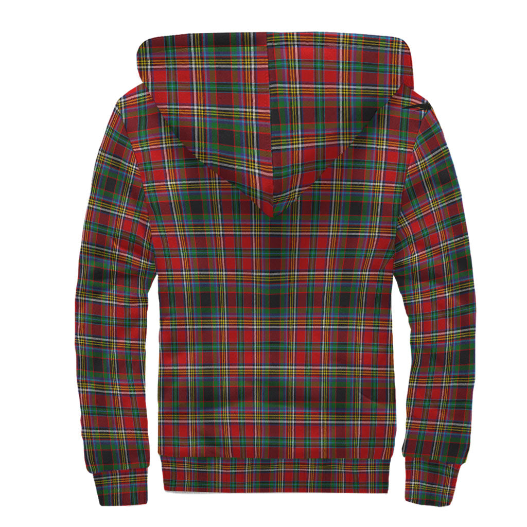 Anderson of Arbrake Tartan Sherpa Hoodie with Family Crest - Tartanvibesclothing