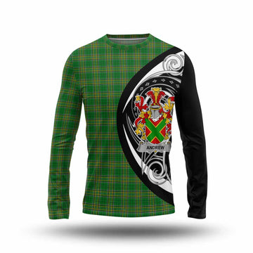 Andrew Irish Clan Long Sleeve T-Shirt Celtic Circle Style Unisex - Tartan Vibes Clothing