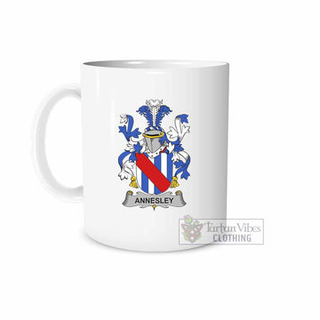 Annesley Irish Clan Coat of Arms Ceramic Mug