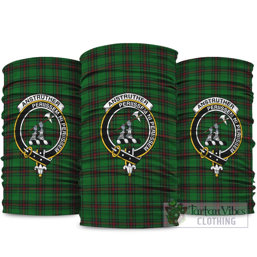 Anstruther Tartan Neck Gaiters, Tartan Bandanas, Tartan Head Band with Family Crest