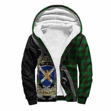 Anstruther Tartan Family Crest Sherpa Hoodie Lion Rampant Royal Thistle Shield Celtic Inspired Unisex S - Tartan Vibes Clothing