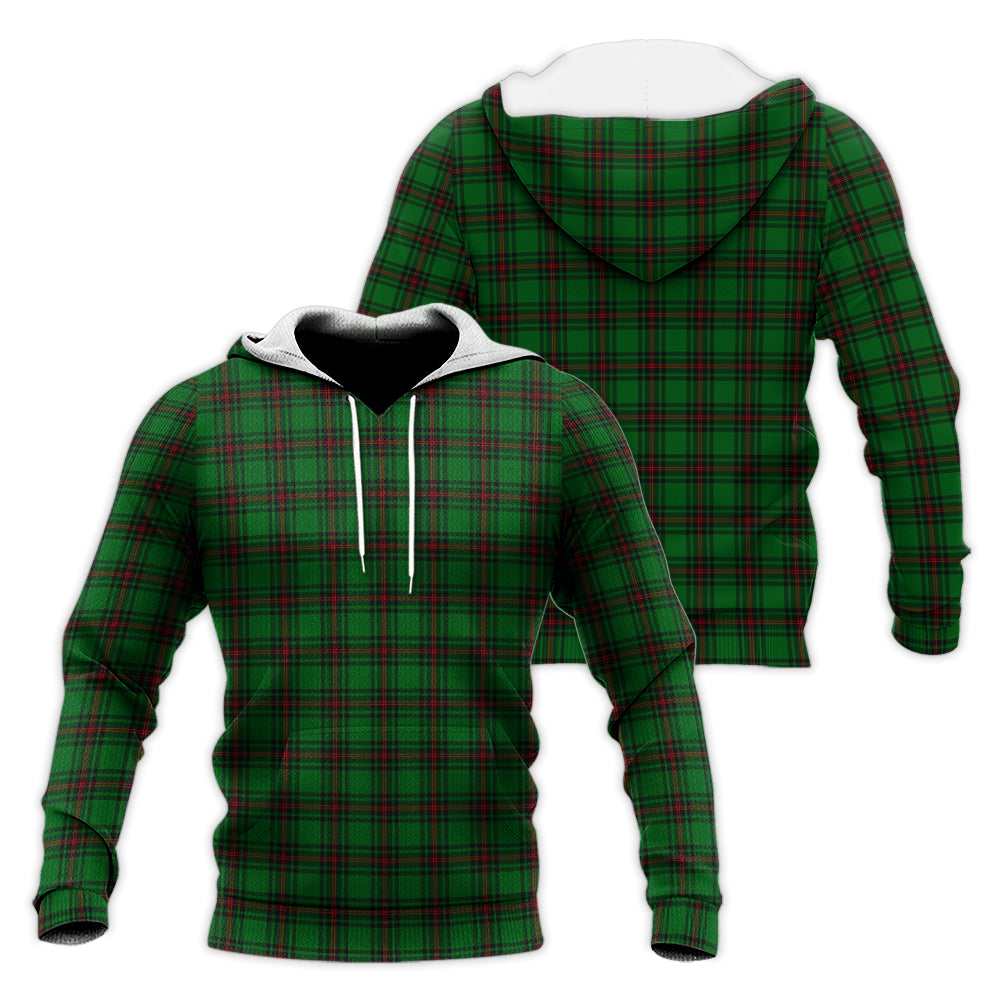 Anstruther Tartan Knitted Hoodie Unisex Knitted Hoodie - Tartanvibesclothing