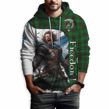 Anstruther Crest Tartan Hoodie Inspired by the Freedom of Scottish Warrior