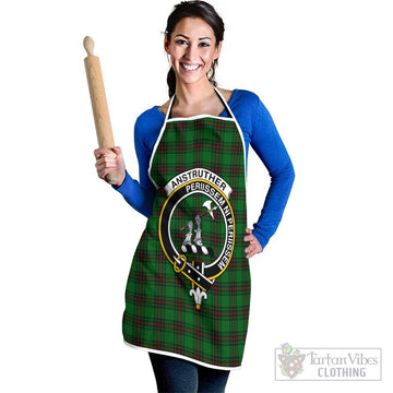 Anstruther Tartan Apron with Family Crest