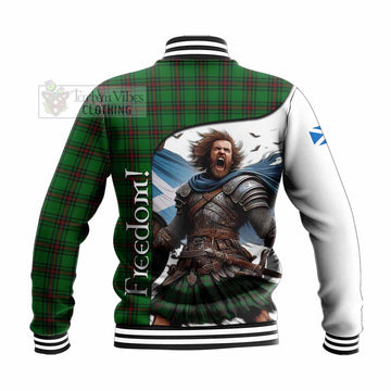 Anstruther Crest Tartan Baseball Jacket Inspired by the Freedom of Scottish Warrior