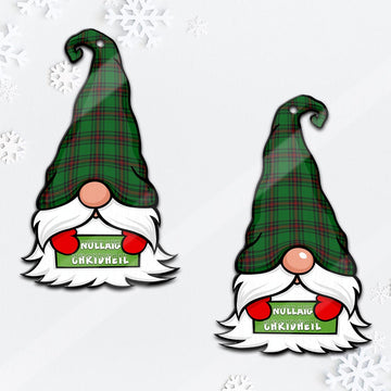 Anstruther Gnome Christmas Ornament with His Tartan Christmas Hat