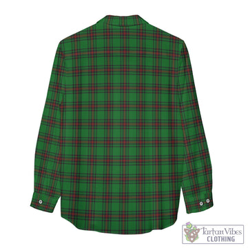 Anstruther Tartan Women's Casual Shirt with Family Crest