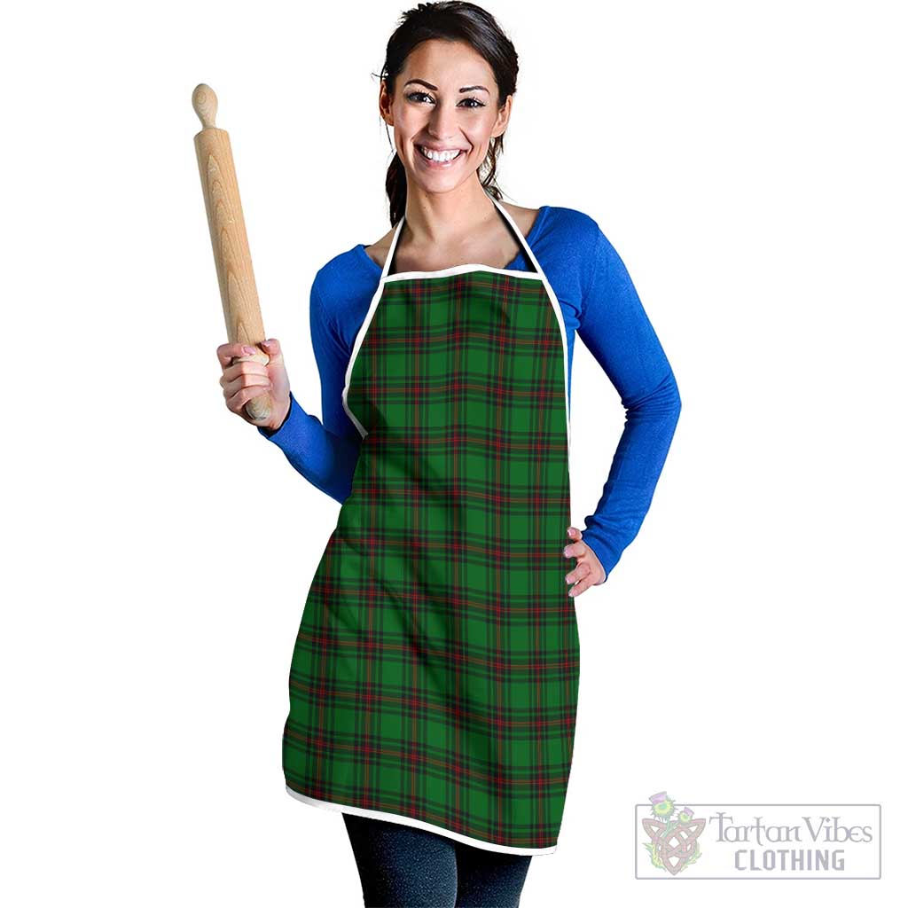 Anstruther Tartan Apron White - Tartan Vibes Clothing