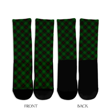 Anstruther Tartan Crew Socks Cross Style