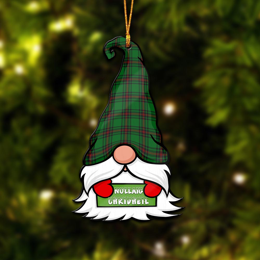 Anstruther Gnome Christmas Ornament with His Tartan Christmas Hat - Tartan Vibes Clothing