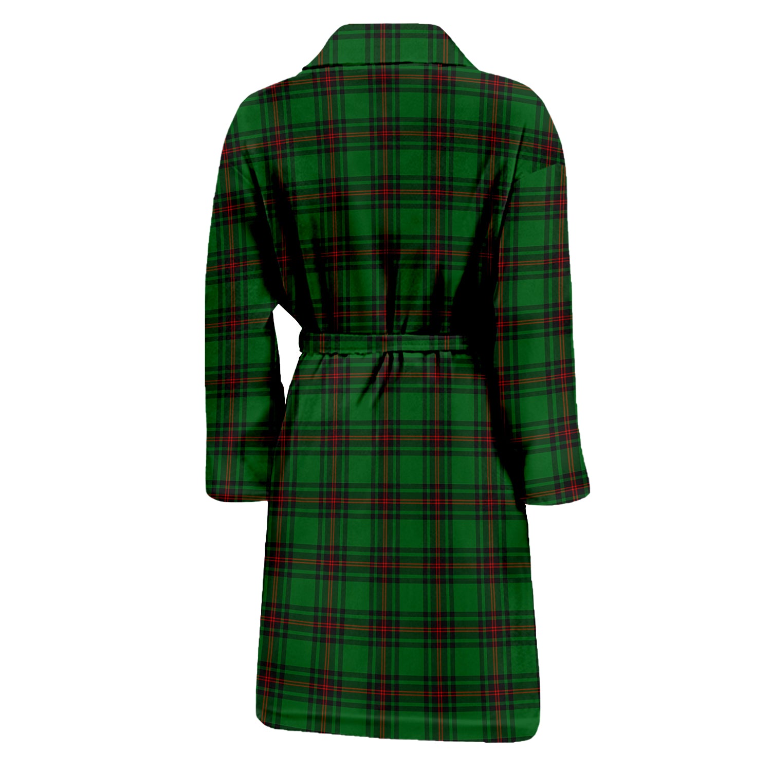 Anstruther Tartan Bathrobe with Family Crest - Tartan Vibes Clothing