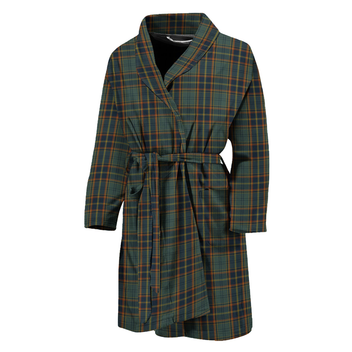 Antrim County Ireland Tartan Bathrobe - Tartan Vibes Clothing