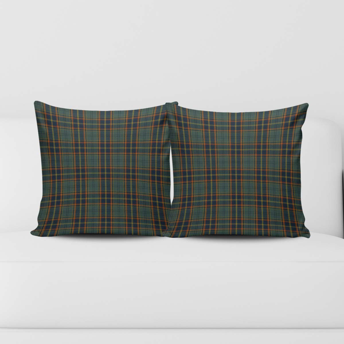 Antrim County Ireland Tartan Pillow Cover Square Pillow Cover - Tartanvibesclothing