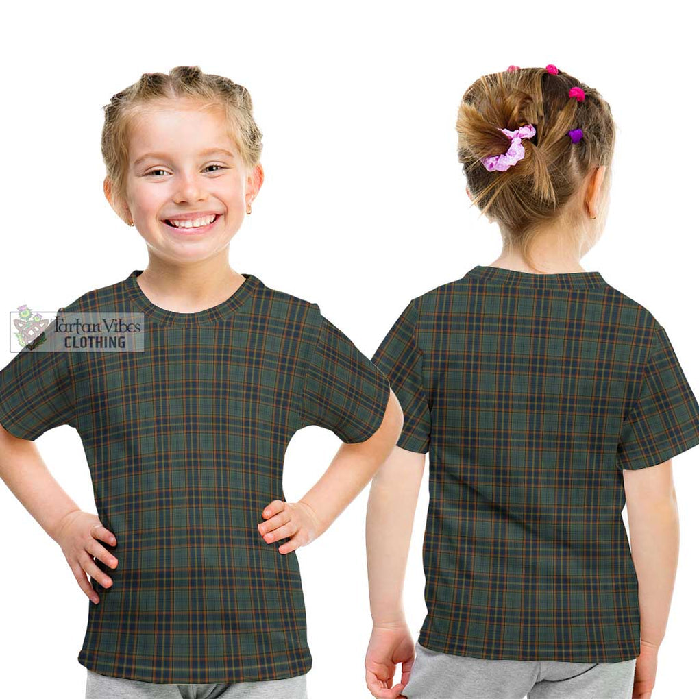 Antrim County Ireland Tartan Kid T-Shirt Youth XL Size14 - Tartanvibesclothing Shop