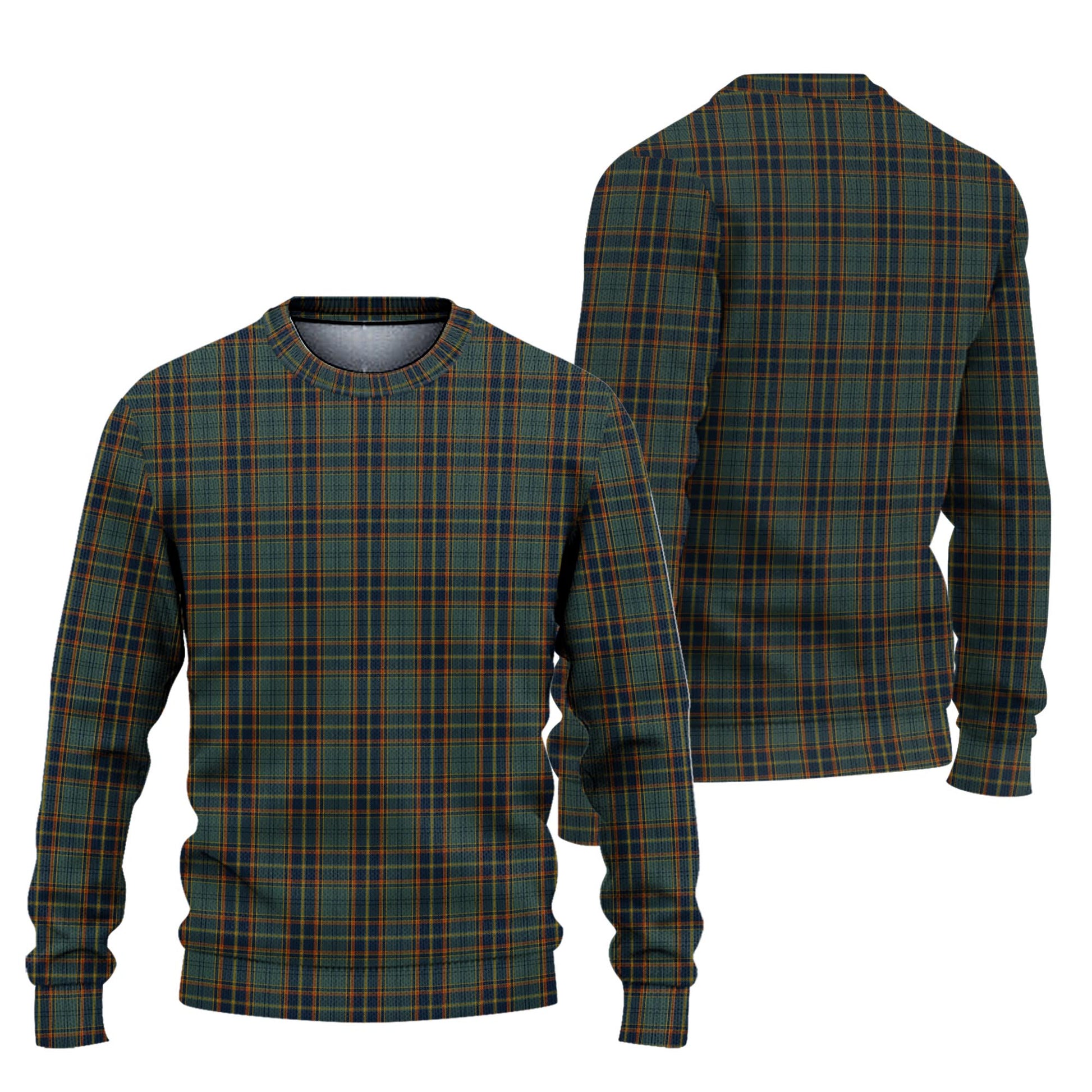 Antrim County Ireland Tartan Knitted Sweater Unisex - Tartanvibesclothing