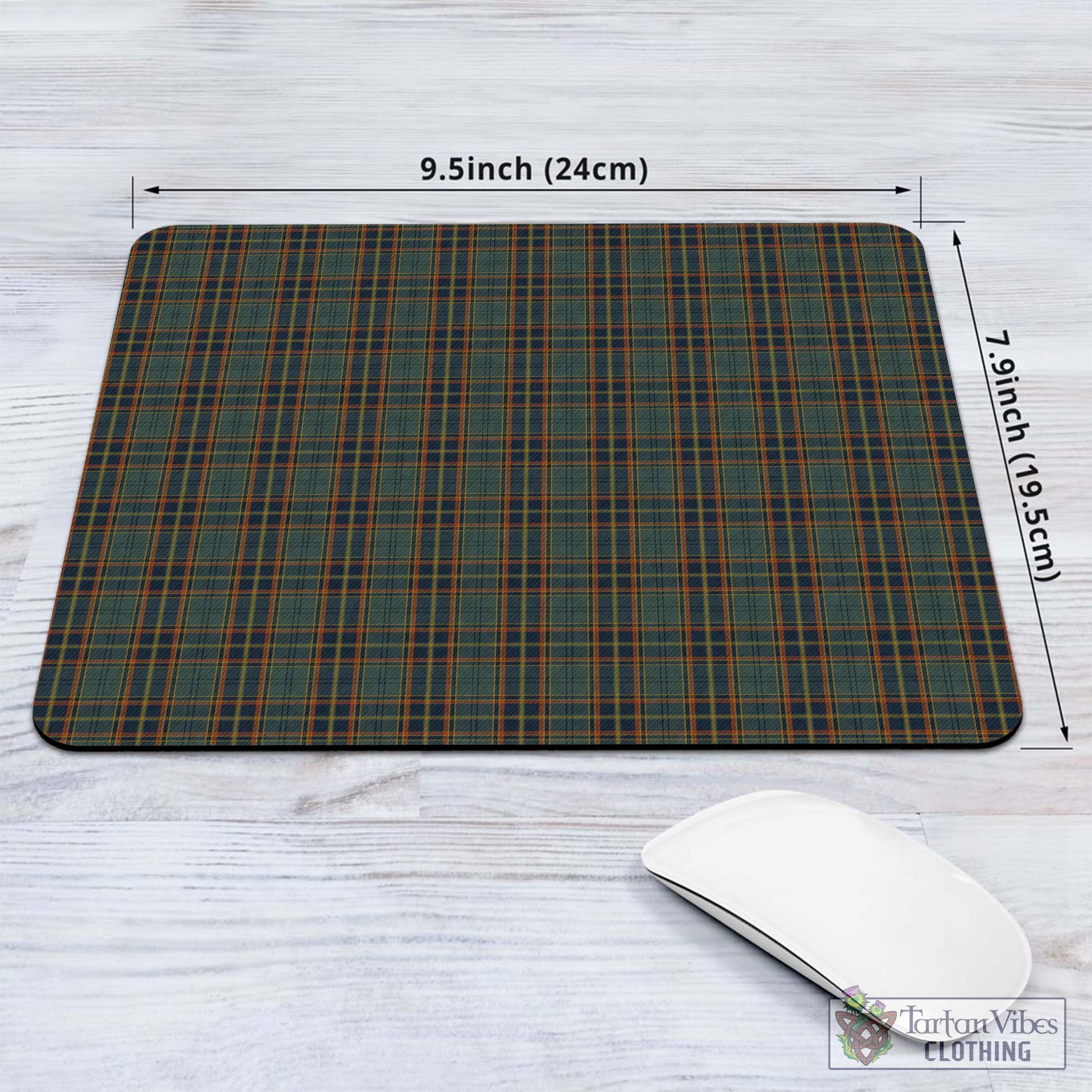 Tartan Vibes Clothing Antrim County Ireland Tartan Mouse Pad