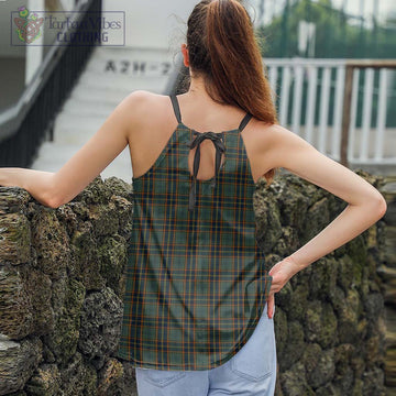 Antrim County Ireland Tartan Loose Halter Neck Camisole