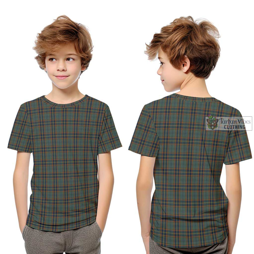 Antrim County Ireland Tartan Kid T-Shirt - Tartanvibesclothing Shop