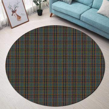 Antrim County Ireland Tartan Round Rug