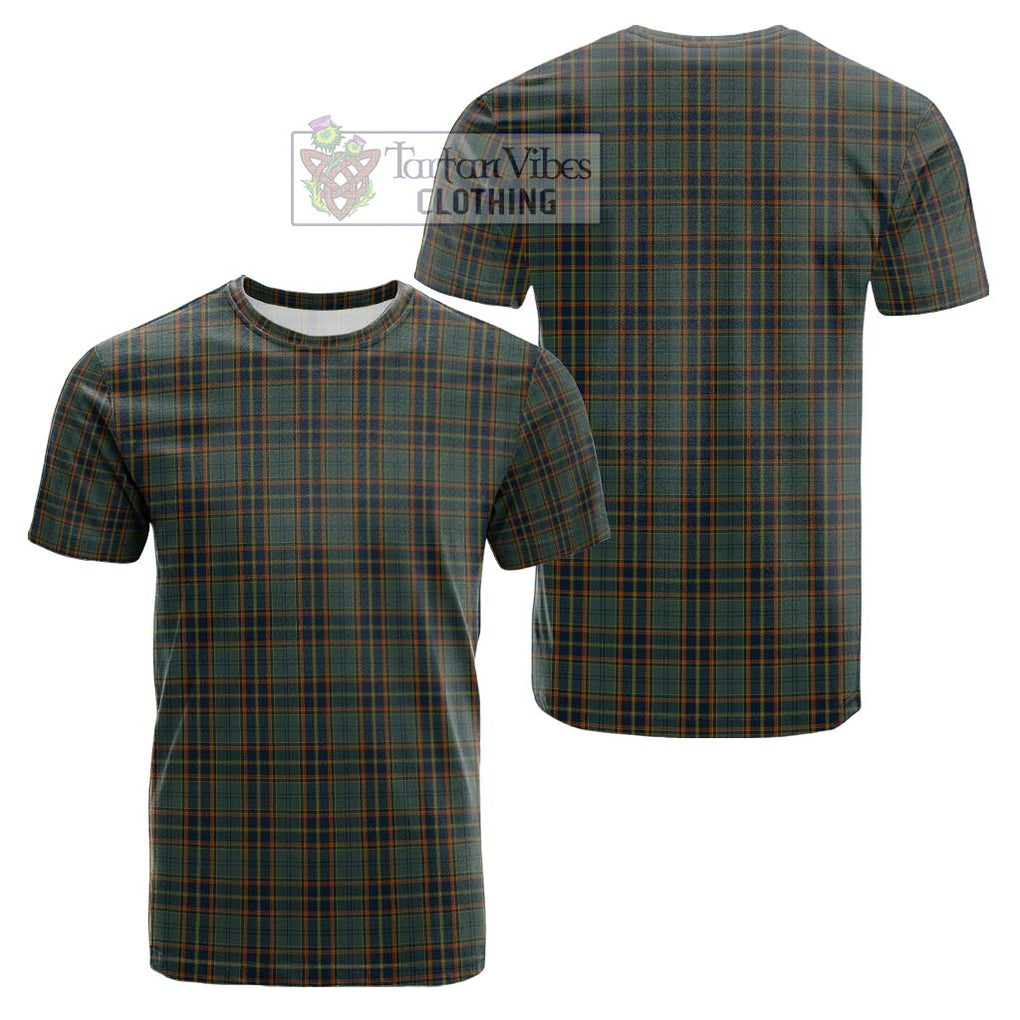 Antrim County Ireland Tartan Cotton T-Shirt Kid's Shirt - Tartanvibesclothing Shop