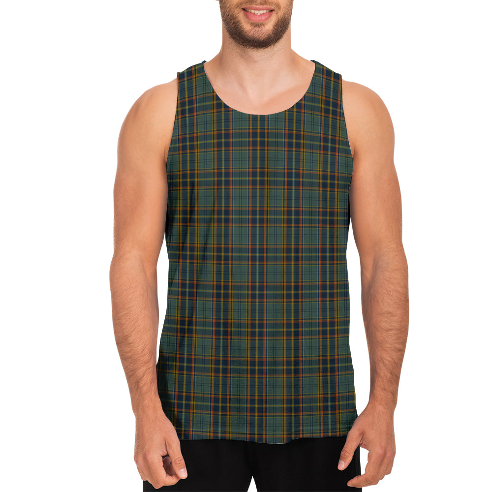 Antrim County Ireland Tartan Mens Tank Top - Tartanvibesclothing