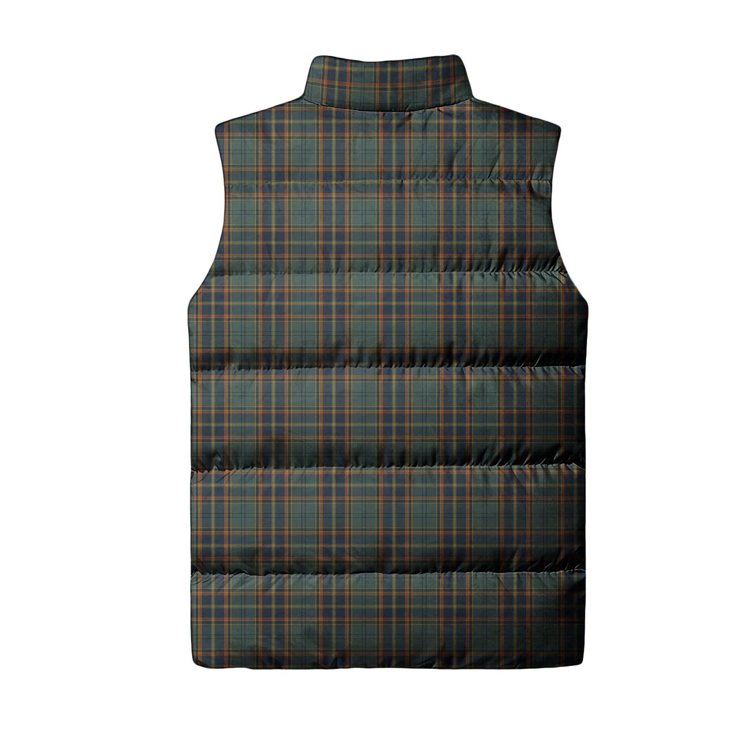 Antrim County Ireland Tartan Sleeveless Puffer Jacket - Tartanvibesclothing