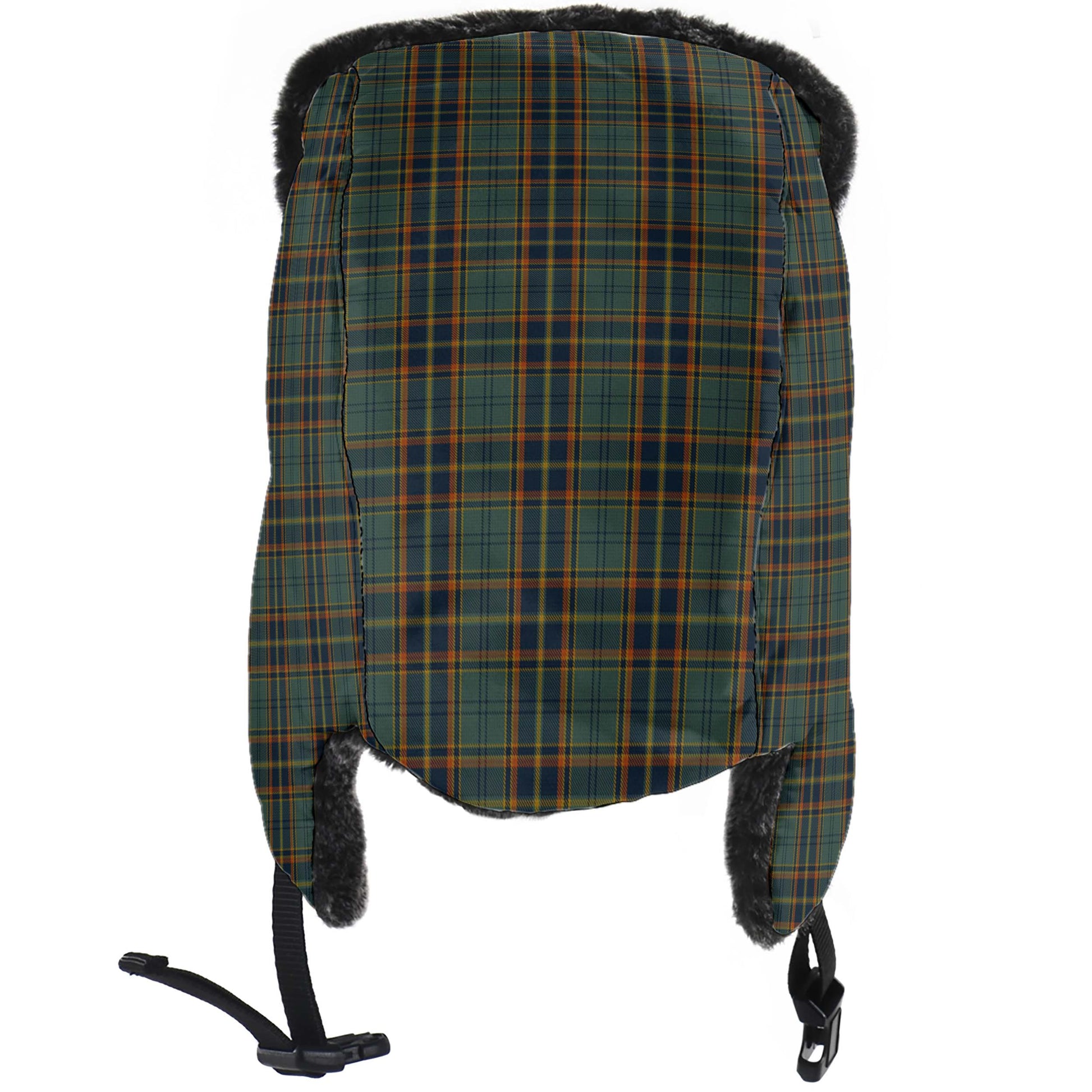 Antrim County Ireland Tartan Winter Trapper Hat - Tartanvibesclothing