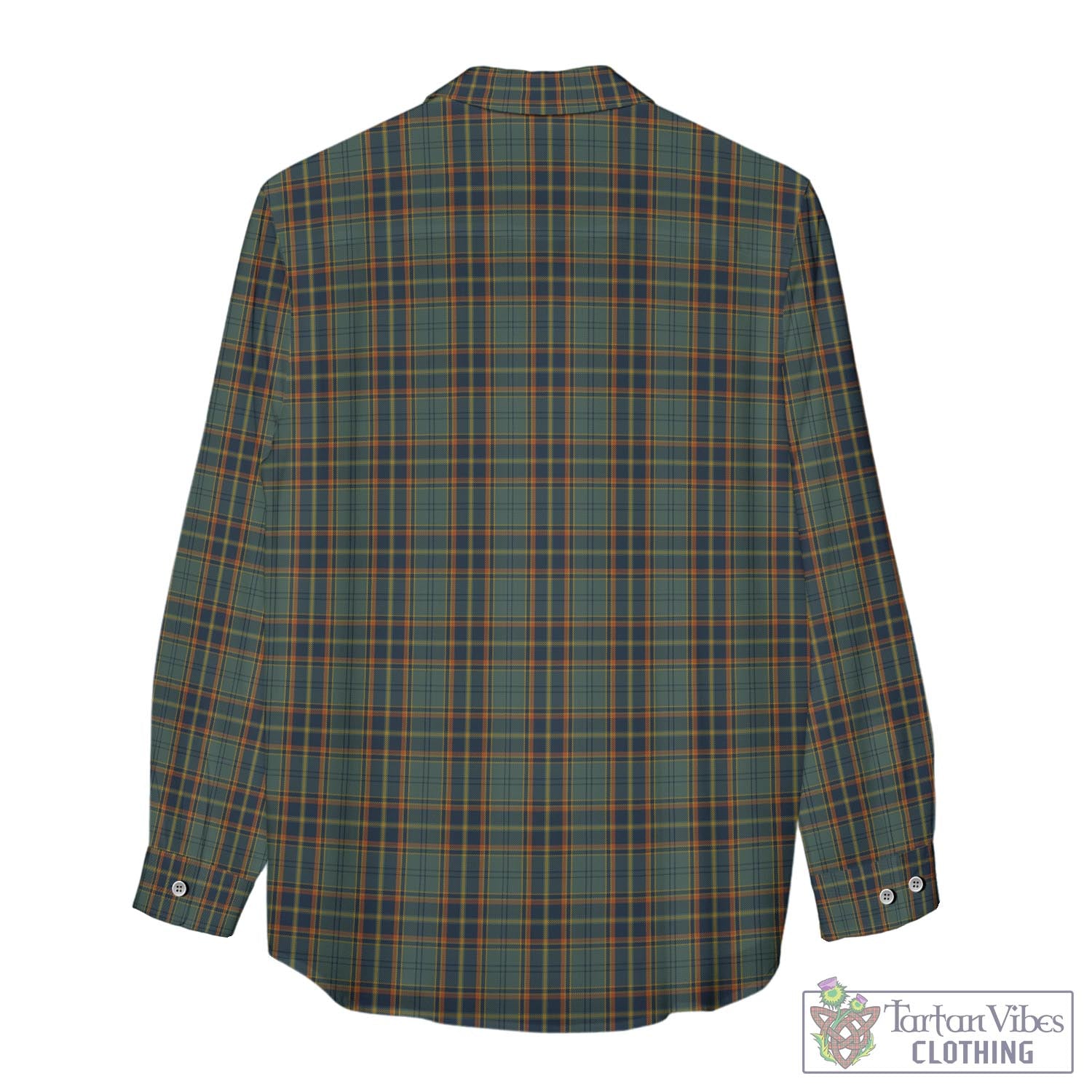 Antrim County Ireland Tartan Womens Casual Shirt