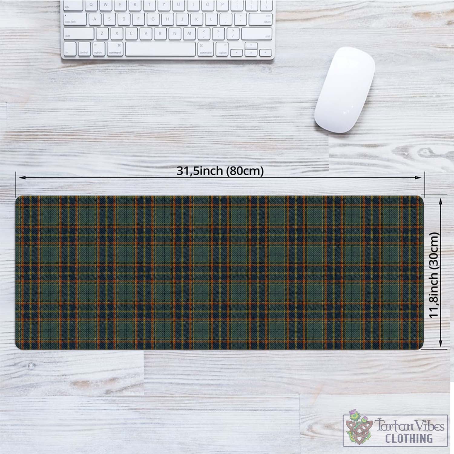 Tartan Vibes Clothing Antrim County Ireland Tartan Mouse Pad