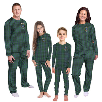 Arbuthnot Tartan Pajamas Family Set with Family Crest