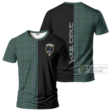 Arbuthnot Tartan T-Shirt with Family Crest and Half Of Me Style